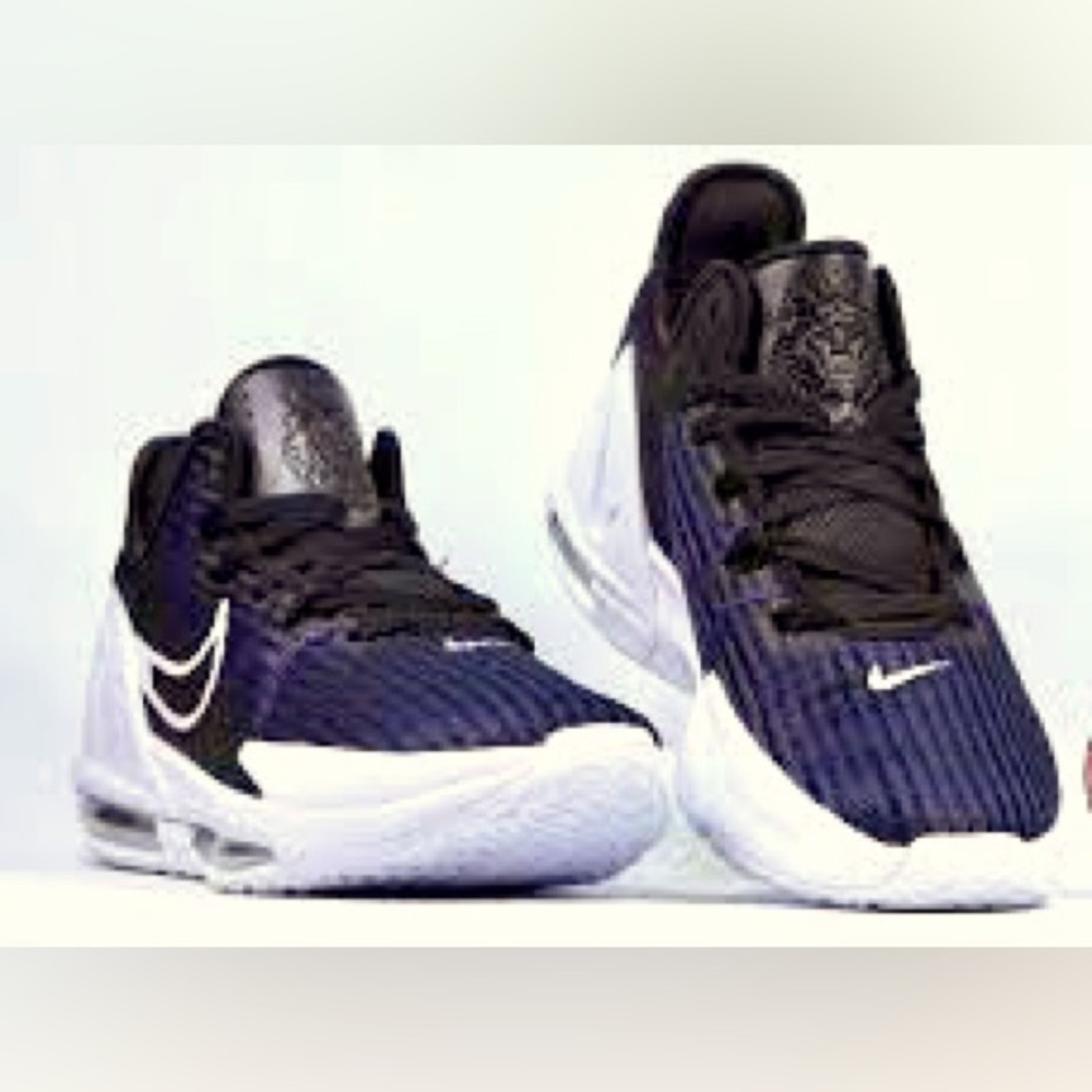 Nike Lebron Witness 6 Black Basketball Shoes Size 6Y